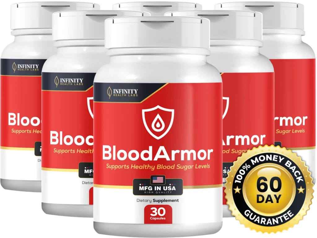 BloodArmor 6 bottles — 180-day supply
